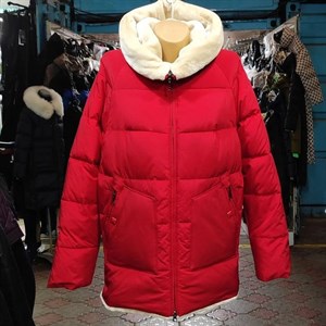 Шикарная курточка с эко мехом Размеры с 46 по 56
