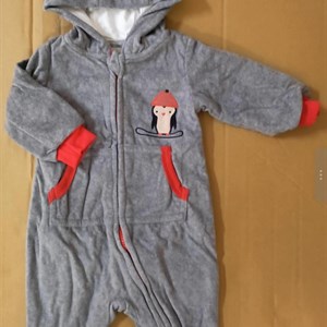 Комбезик флюс с Хб подкладом для детей от 6 до 24 месяцев - Оптовая продажа