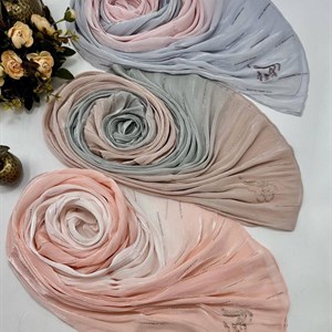 Новинка сезона: Дубайская Органза Омбре с камнями - стиль и уверенность