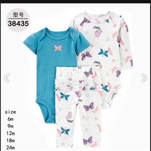 Набор тройка от Carter's - идеальный выбор для вашего малыша