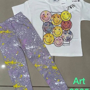 Комплекты ZARA для девочек Футболка OVERS ZE КОРОТКИЕ