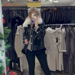 дублёнка овчина НАТУРАЛЬНАЯ   цена 350 размеры S