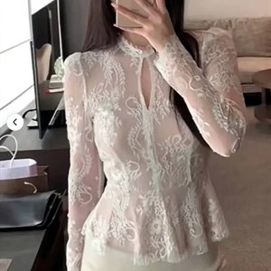 Кружевные женские блузки — стильные модели на заказ