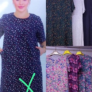 Платья большомерка Ткань штапель Размер 46 56 Цена