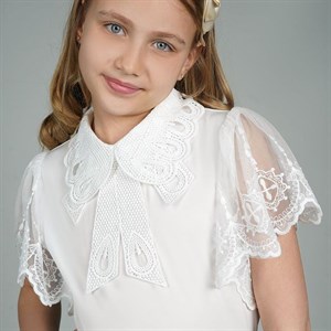  Шифон это идеальная ткань для праздничной блузки