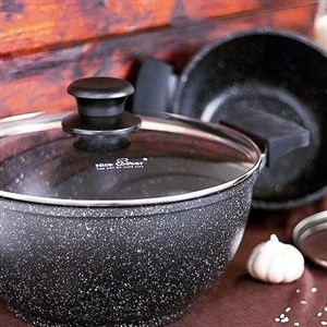   Казаны от Nice Cooker со стеклянной крышкой уже