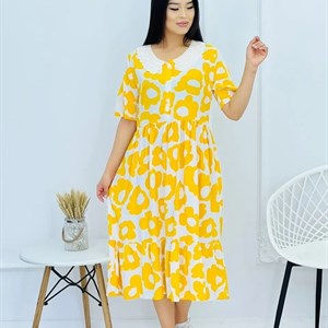 НОВИНКА Платья Ткань Дорогой Штапель Размеры 46 48