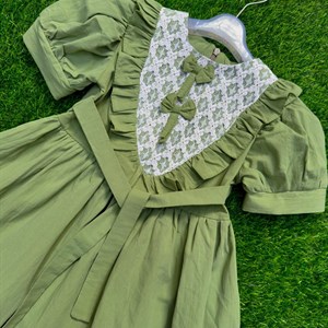 Летние платья для принцесс Размер 28 34 Ткань лен