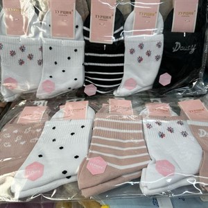 В наличии женские носки Производство Китай В пачке