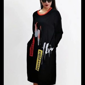 Модель 18506 1 Платье в стиле Спорт шик Трикотаж аппликация