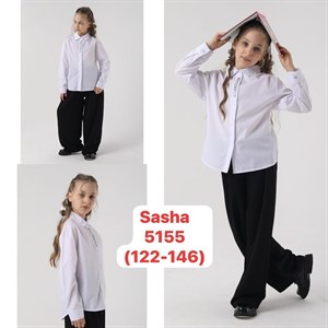 Качественные белые блузки оптом для детей - низкие цены