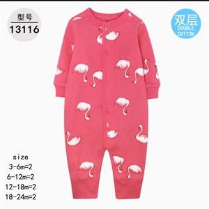 Ромпер 2 слойный Хб для детей 3-24 месяцев - Лучшие цены в Бишкеке