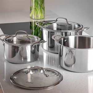 Лучшие стальные кастрюли Granhel Mido Series: Устойчивость, Долговечность и Безопасность