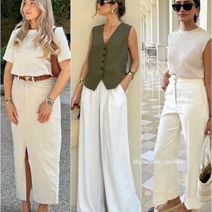 Стильные образы на лето от kapsula_look_kg | Модные решения для вашего гардероба